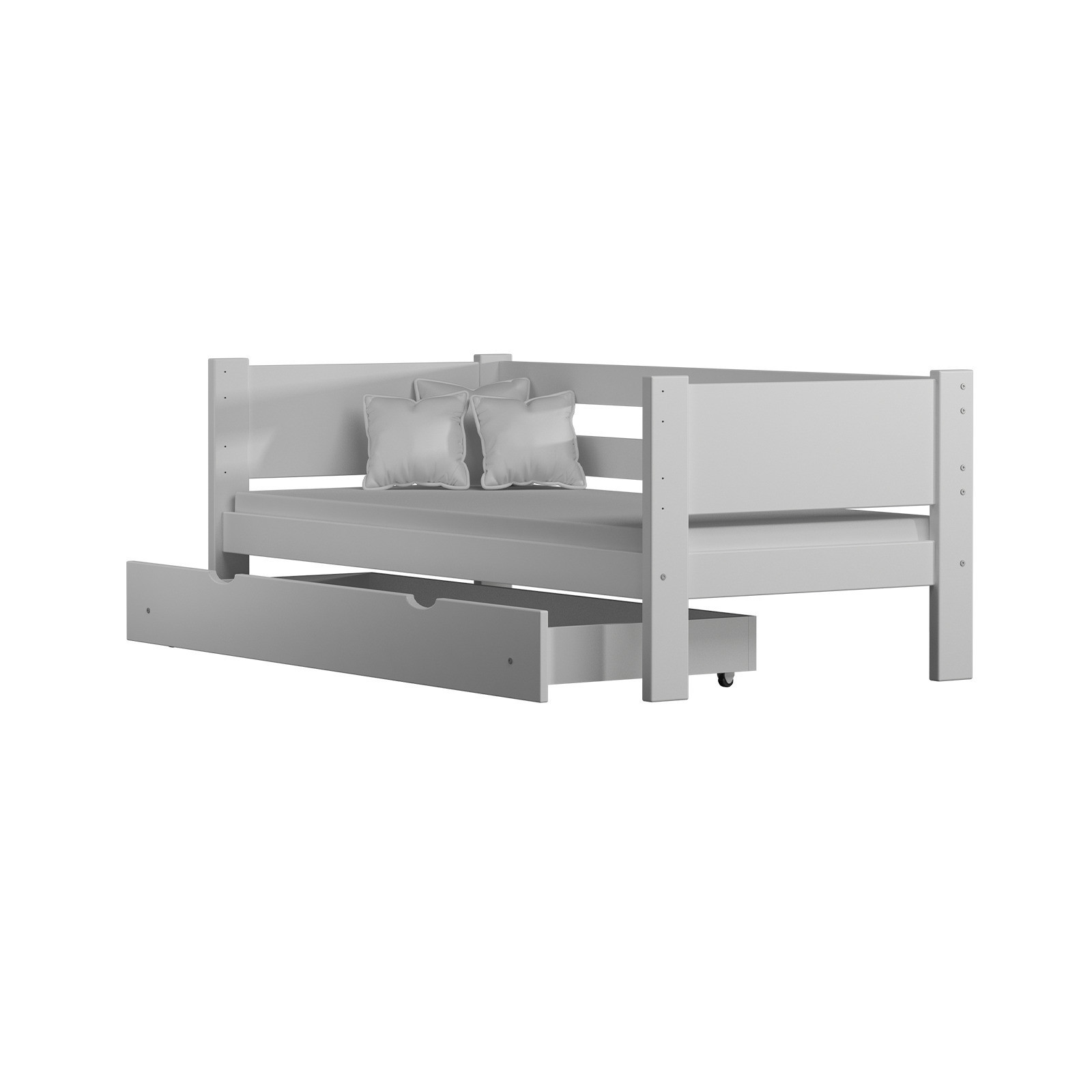 Łóżko drewniane pojedyncze...