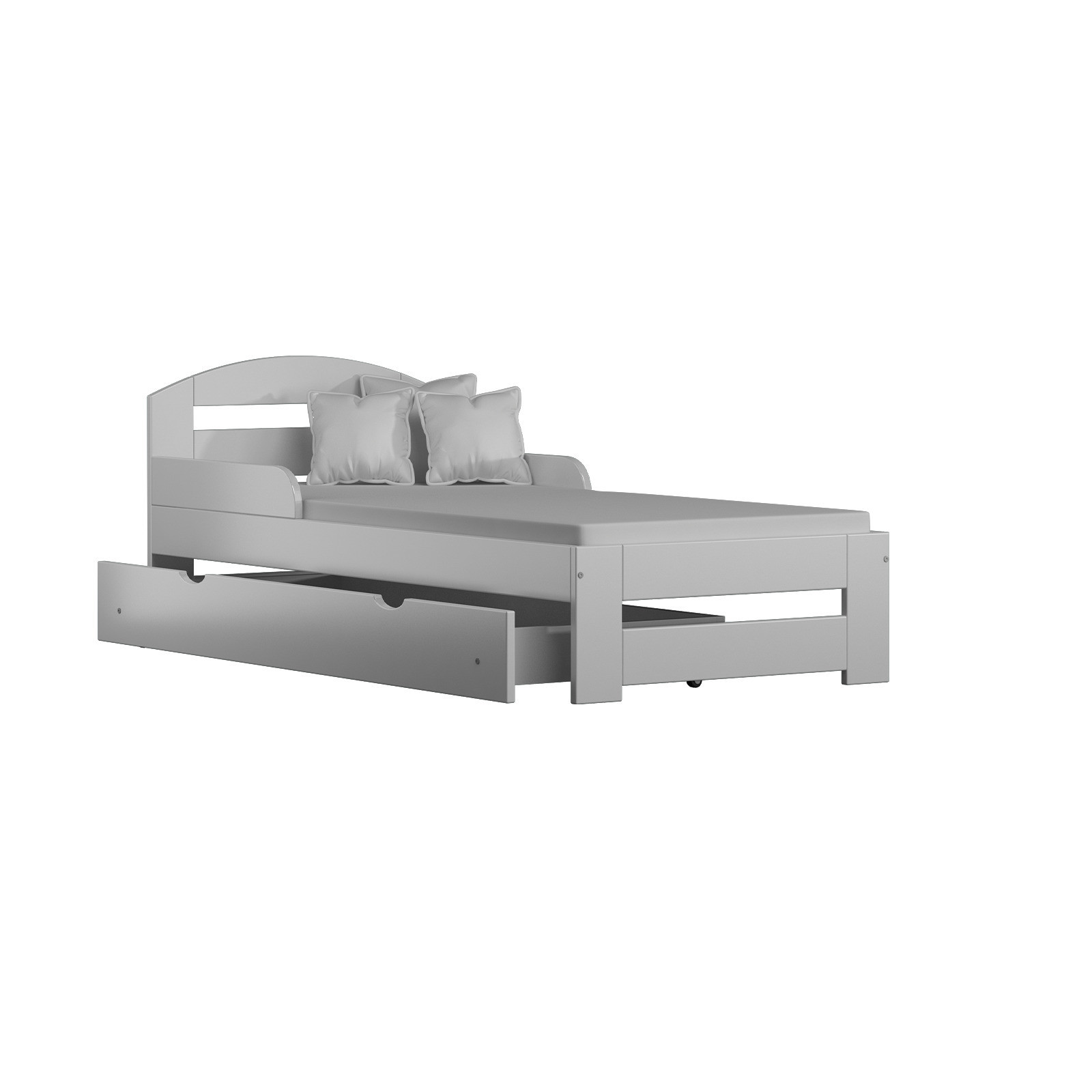 Łóżko drewniane pojedyncze...