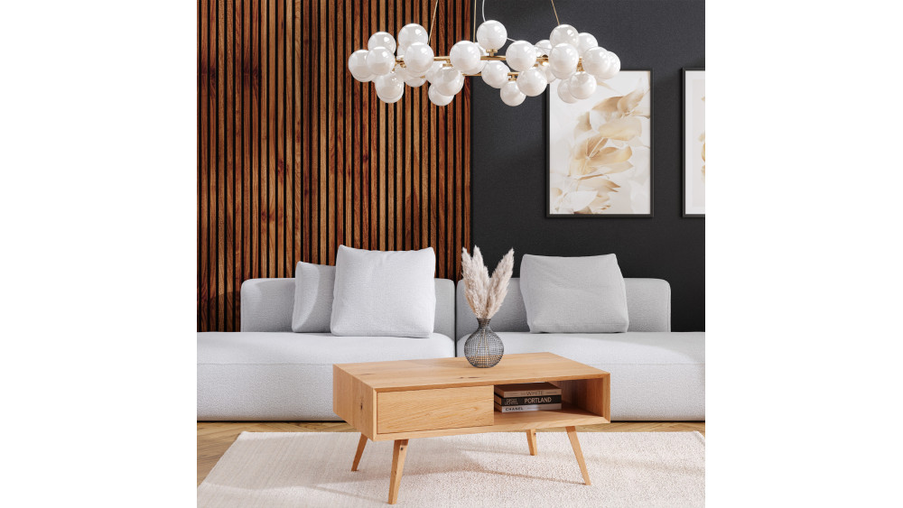 SILENT BOARD Lamelowe Panele Akustyczne Na Filcu