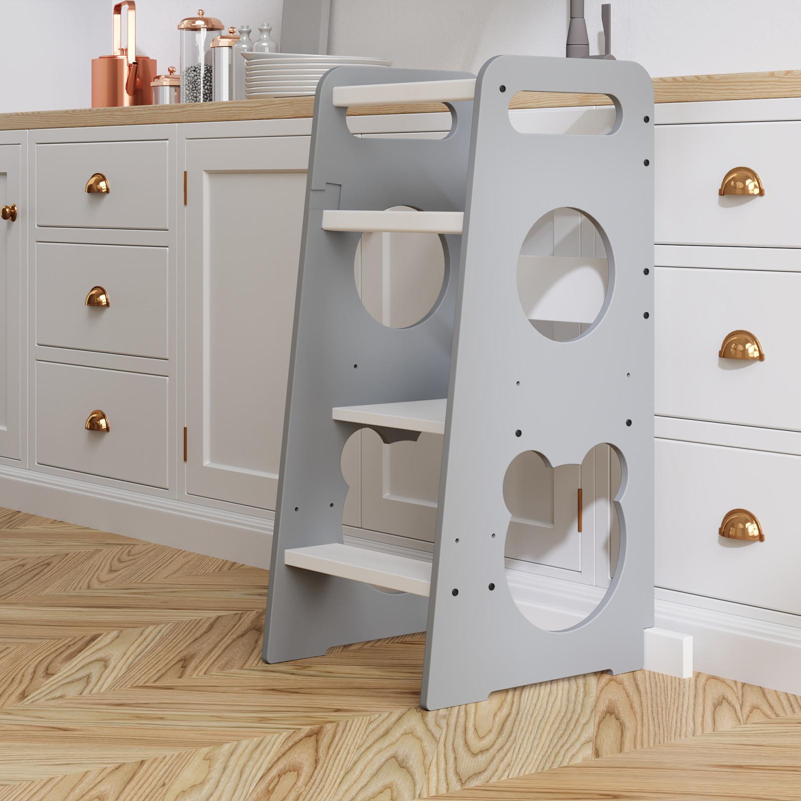 Pomocnik Kuchenny Kitchen Helper Dla Dzieci - Wzór Miś