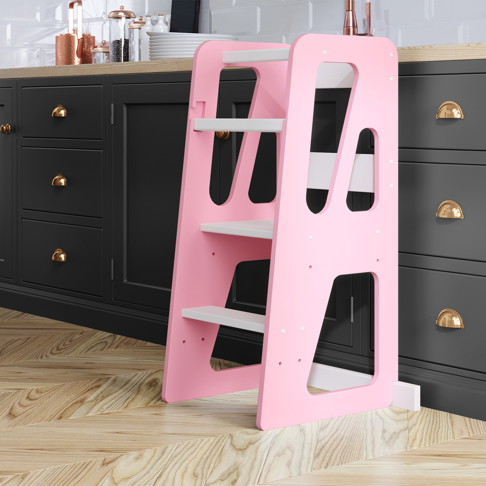 Pomocnik Kuchenny Kitchen Helper Dla Dzieci - Wzór Trójkąty