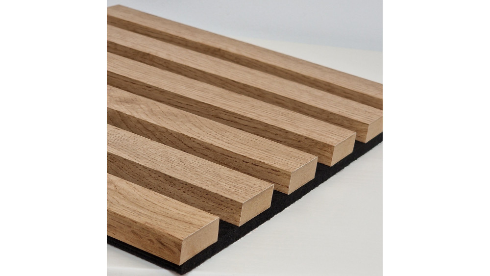 SILENT BOARD Lamelowe Panele Akustyczne Na Filcu