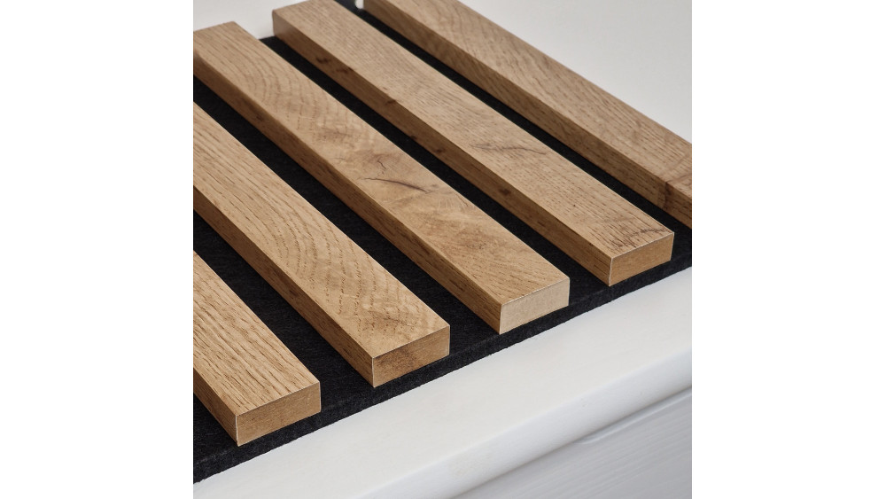 SILENT BOARD Lamelowe Panele Akustyczne Na Filcu