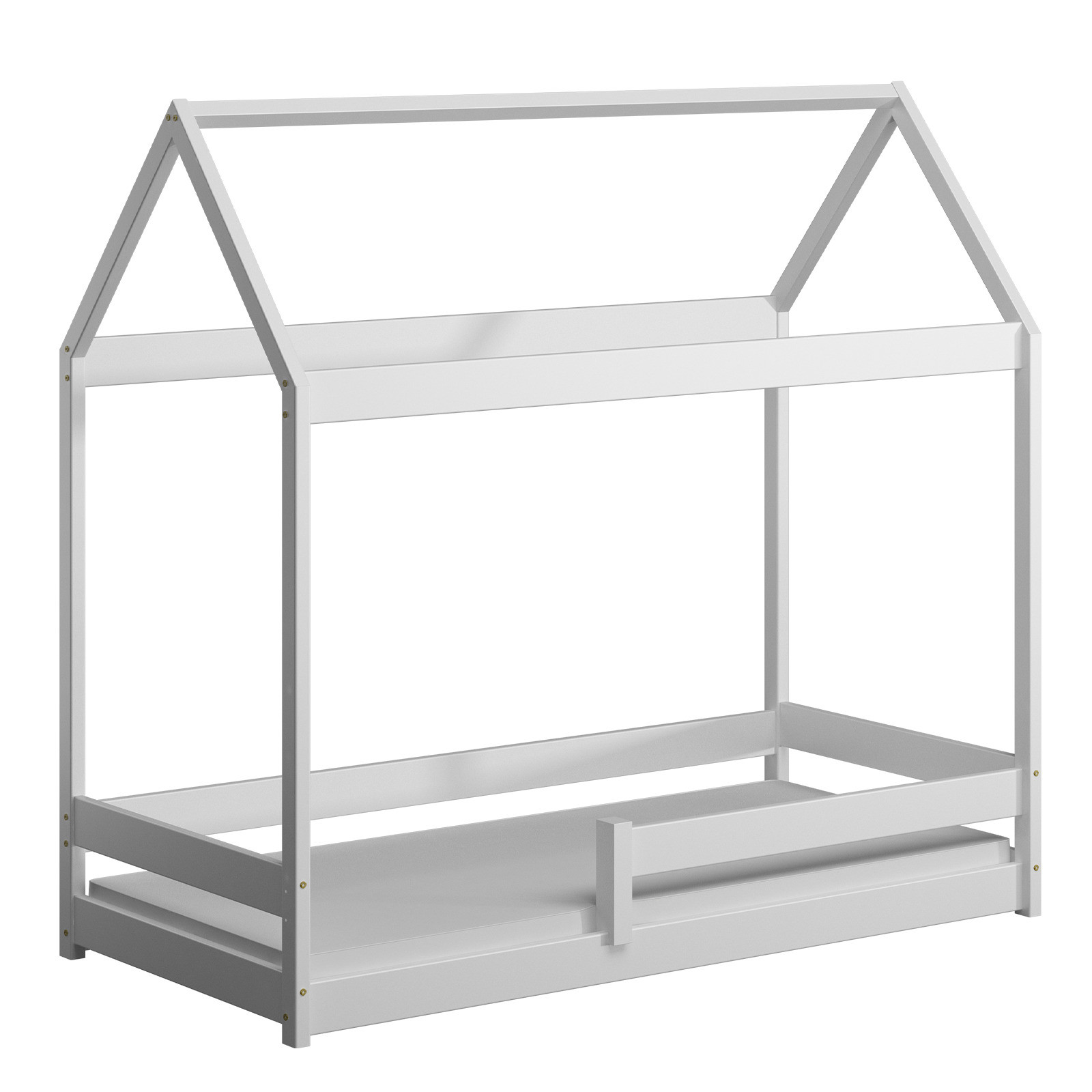 WYPRZEDAŻ! Łóżko pojedyncze DOMEK MIŚ 80X190 BIAŁY