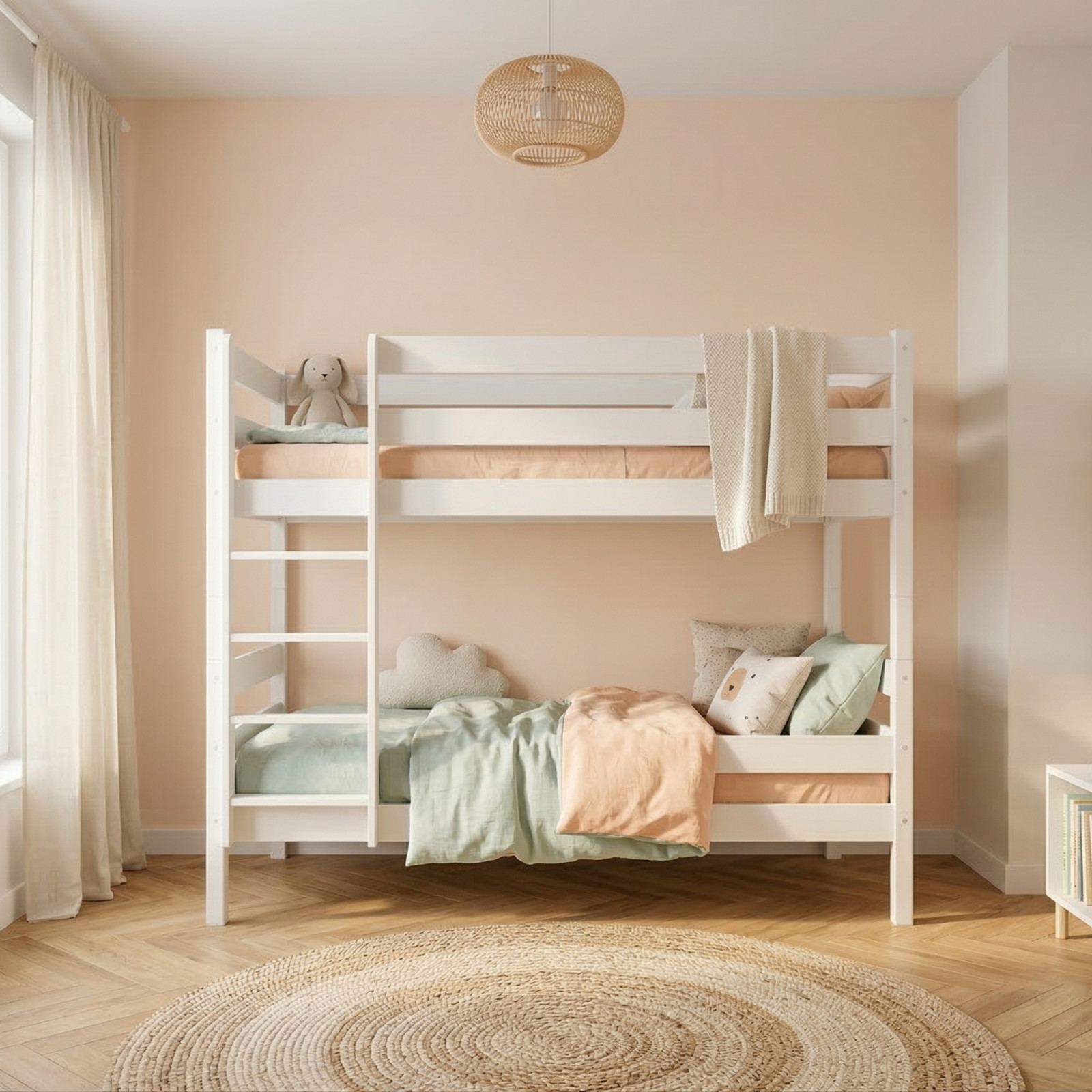 Łóżko drewniane piętrowe GAGATEK LUX