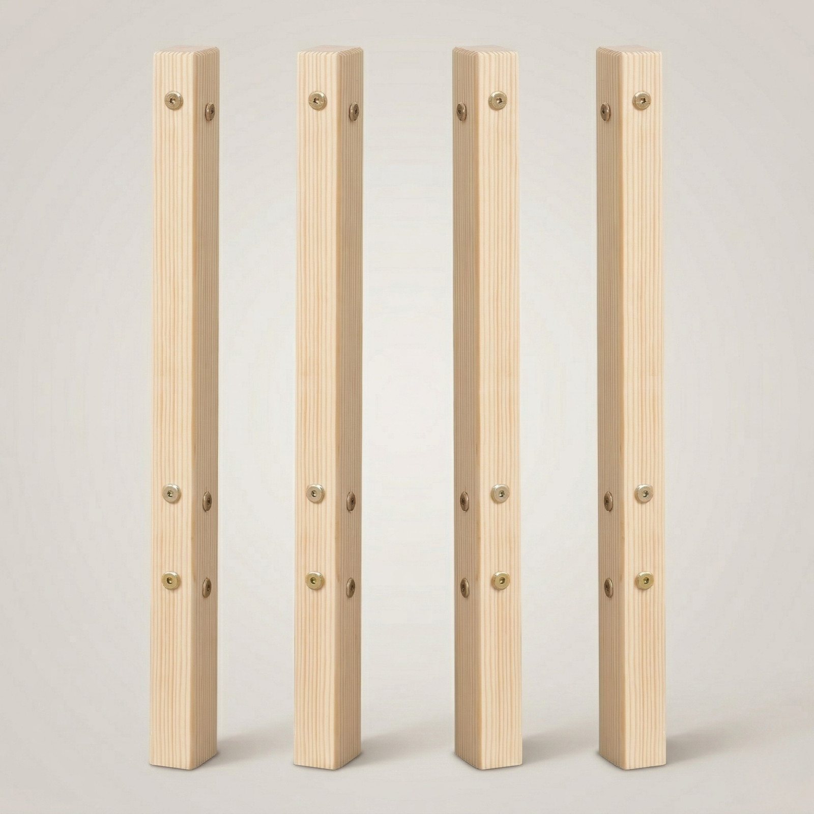 Nogi do łóżka dziecięcego LUNA i NIKO – zestaw do zmiany wysokości (0, 10, 20 cm)