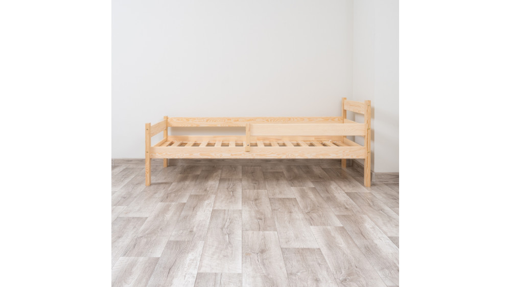 Drewniane łóżko dziecięce Pawełek Max sosna Meble Wróbel