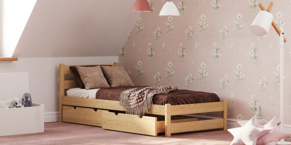 Łóżko dla wysokiego dziecka — jak dopasować długość i konstrukcję?