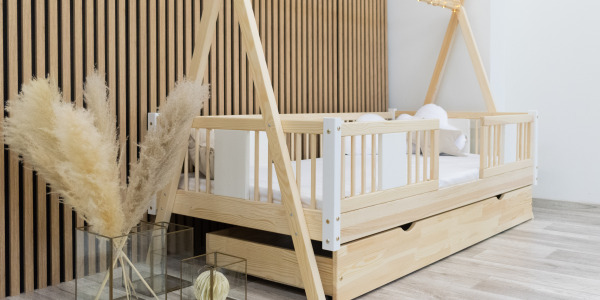 Łóżka drewniane dla dzieci - daj swoim pociechom zdrowy sen!