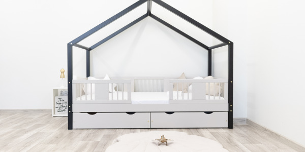 Łóżko domek jako element aranżacji pokoju dziecka!