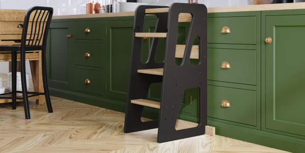 Pomocnik kuchenny - mebel stworzony dla dzieci