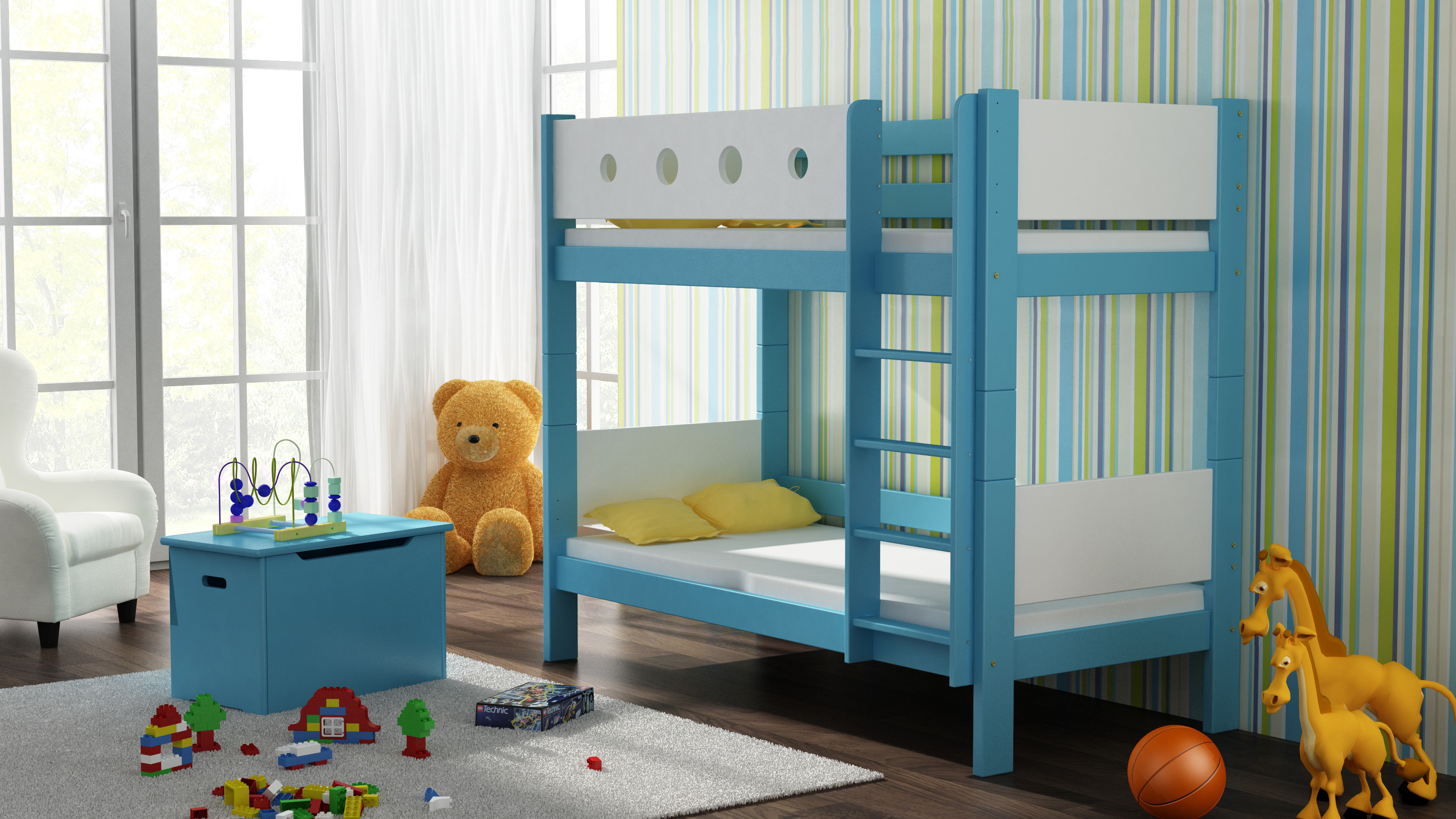 Jak dobrać kolorystykę łóżka dziecięcego do reszty pokoju?