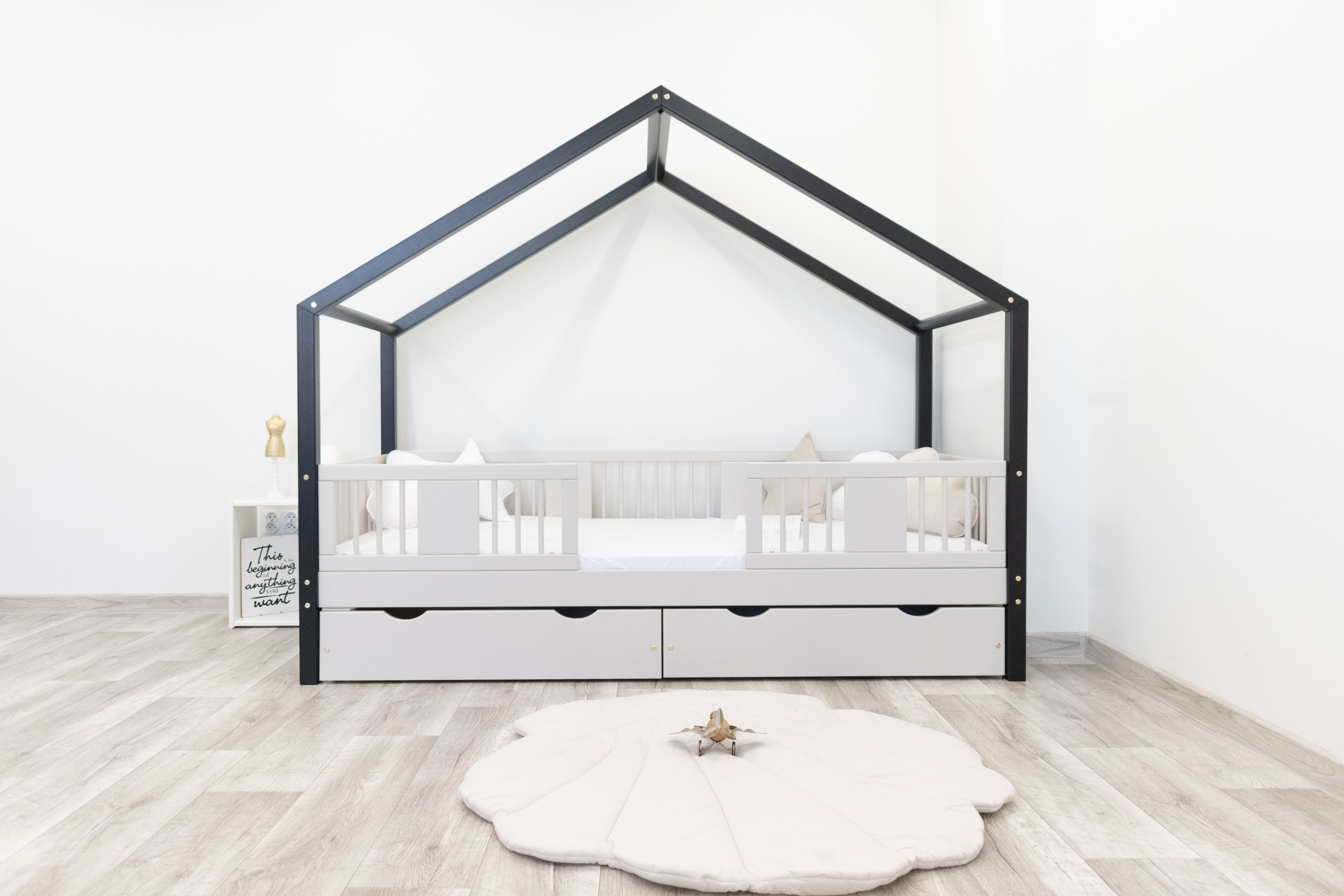 Łóżko domek jako element aranżacji pokoju dziecka!